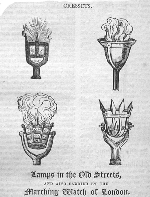 Cressets.