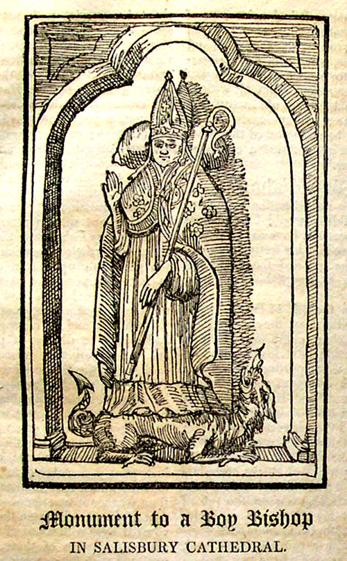 Monument to a Boy Bishop